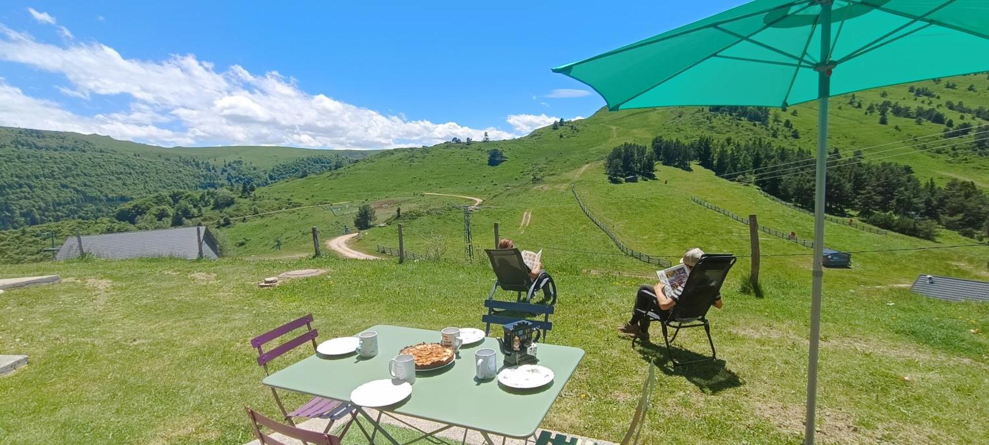 Gite Avec Vue Exceptionnelle Sur Les Montagnes Camurac Zewnętrze zdjęcie